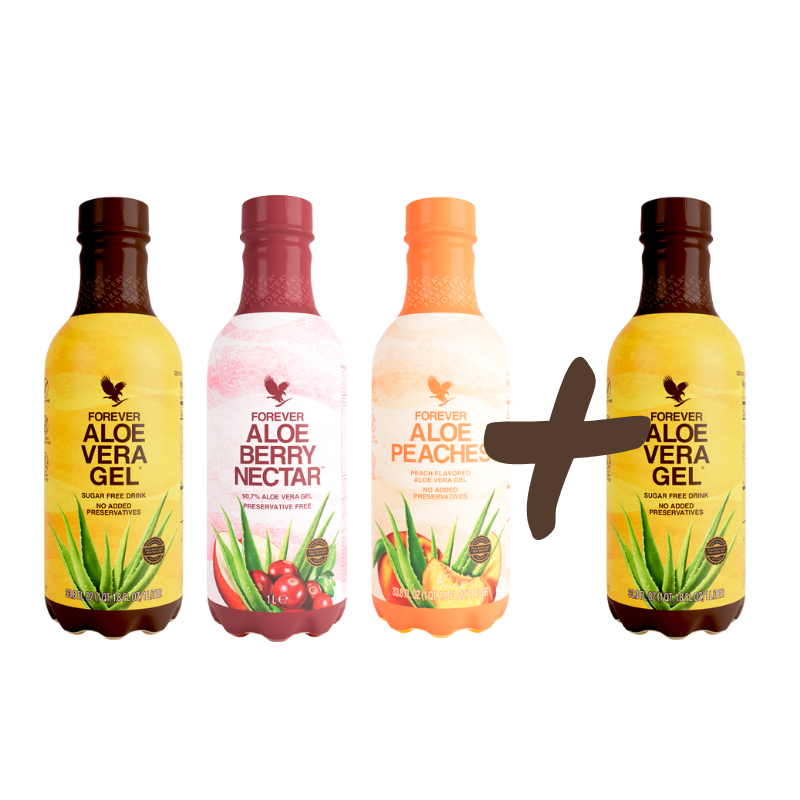 Aloe Mix Plus NOVO (4 unidades) – Produtos Forever Brasil